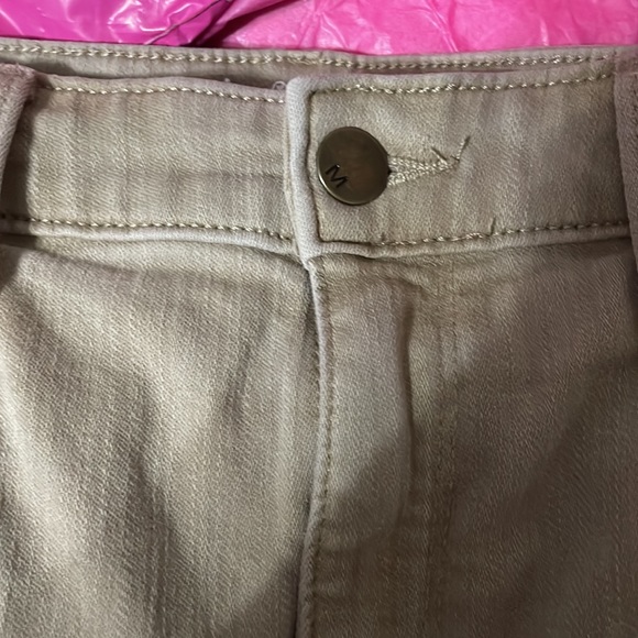 High Rise Pale Brown Skinny Jeans - Picture 9 of 10